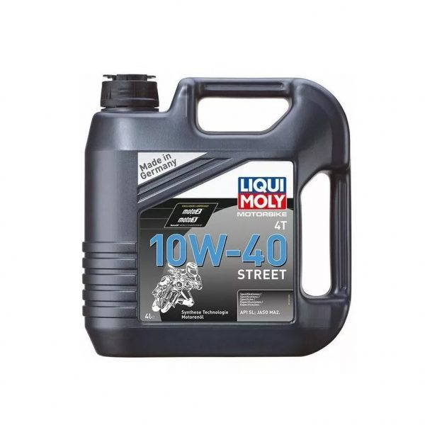 ACEITE DE MOTO 10W-40 LIQUI MOLY 4T STREET CONT 4LT.