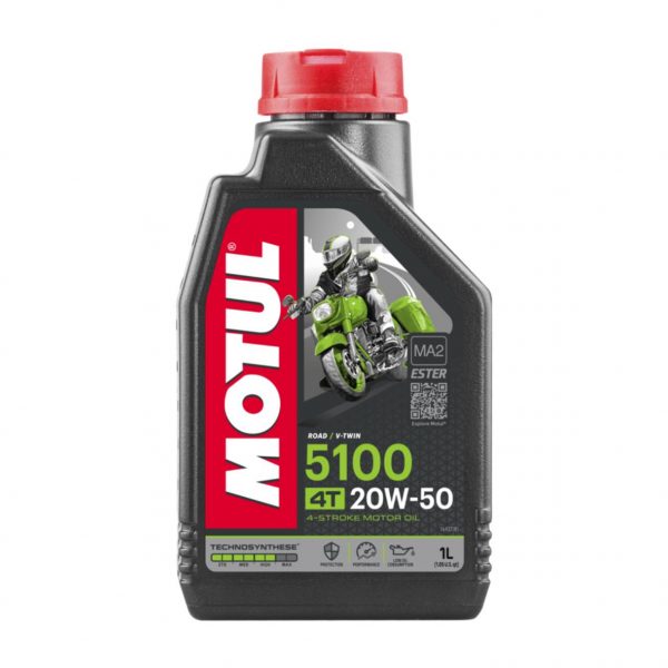 Aceite Motul 5100 20w50 Semi Sintético