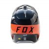 Casco Moto V1 Toxsyk Azul/Naranjo Fox - Imagen 4