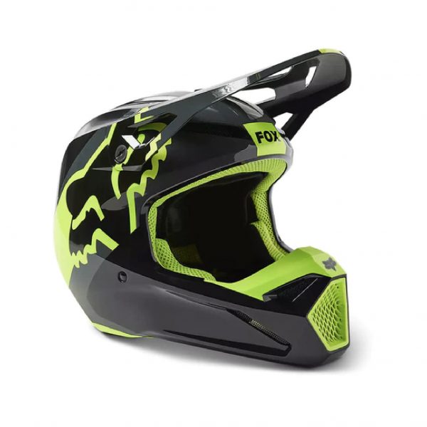 Casco Moto V1 Xpozr Negro Fox