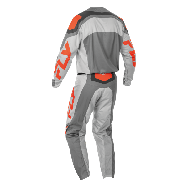 TRAJE FLY RACING F-16 GREY//ORANGE//LIGTH GREY 2025 - Imagen 2