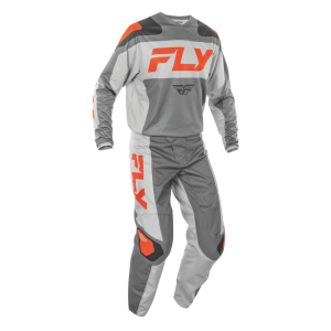 TRAJE FLY RACING F-16 GREY//ORANGE//LIGTH GREY 2025