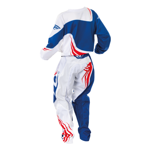TRAJE FLY RACING F-16 YOUTH  BLUE//RED//WHITE 2025 - Imagen 2