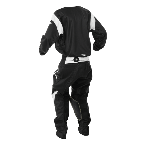 TRAJE FLY RACING NIÑO KINETIC STOKE  BLACK//WHITE 2025 - Imagen 2