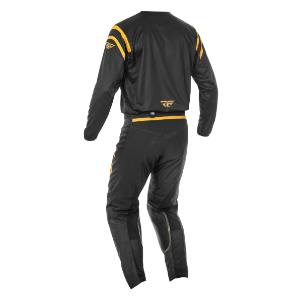 TRAJE FLY RACING KINETIC CENTER BLACK//GOLD 2025 - Imagen 2