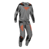 TRAJE FLY RACING KINETIC SYM GREY//ORANGE//BLACK 2025