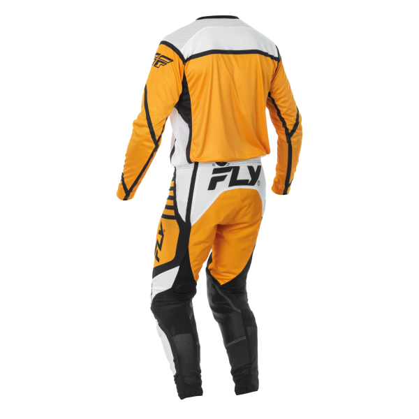 TRAJE FLY RACING LITE  BLACK//MUSTARD//WHITE 2025 - Imagen 2