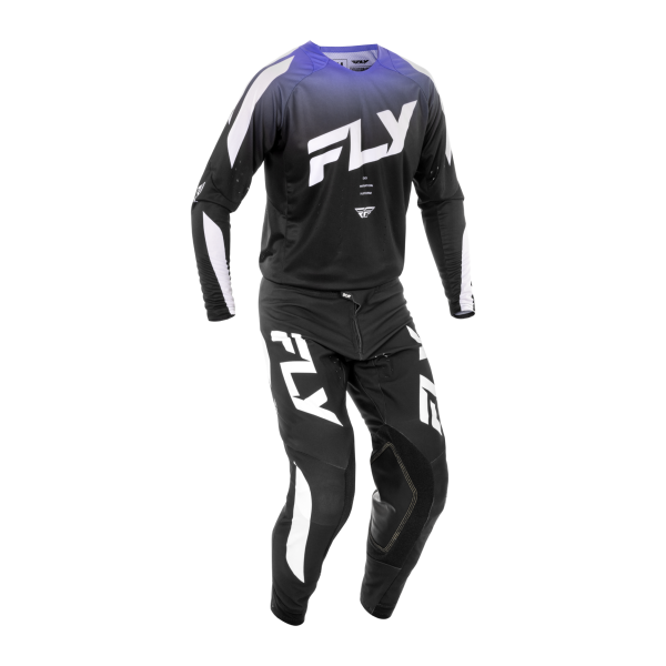 TRAJE FLY RACING EVO DST BLACK//PURPLE 2025