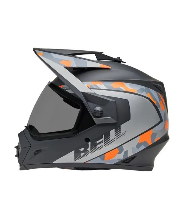 Casco Bell MX-9 Adventure MIPS Mesa Matte Negro Naranjo Camo - Imagen 3