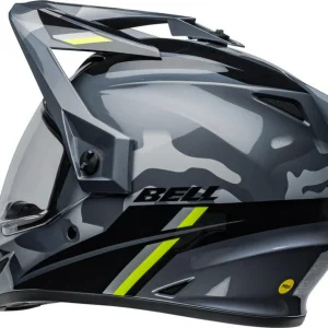 Casco Moto Calle MX-9 Adventure Mips Gris Verde Bell - Imagen 4