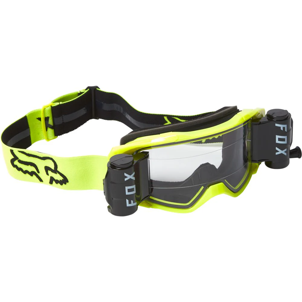 Antiparras Fox Moto Roll Off Vue Amarillo Fluor