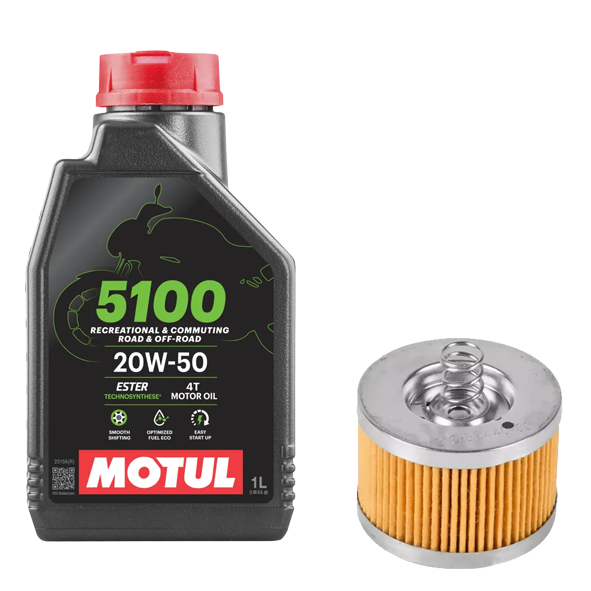 PACK 1LT. ACEITE MOTUL + FILTRO ACEITE FZ16, FZ-2.0