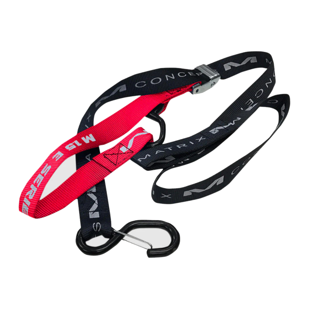 Correas Moto Tie Down 1,5" Rojo Matrix Concepts