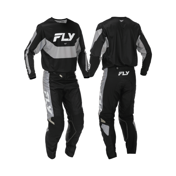 Traje Fly Racing Kinetic Black Grey