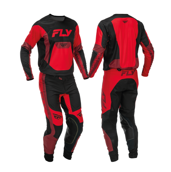 Traje Fly Racing Lite Black Red