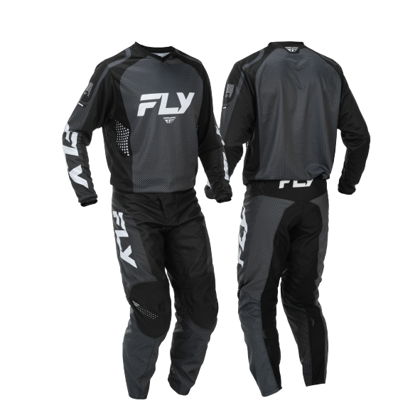 Traje Fly Racing F-16 Black/Grey