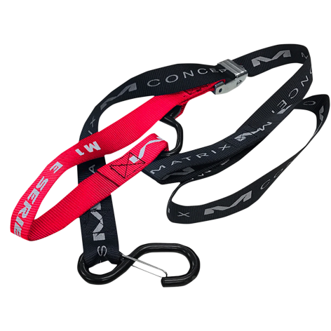 Correas Moto Tie Down 1,5" Rojo Matrix Concepts