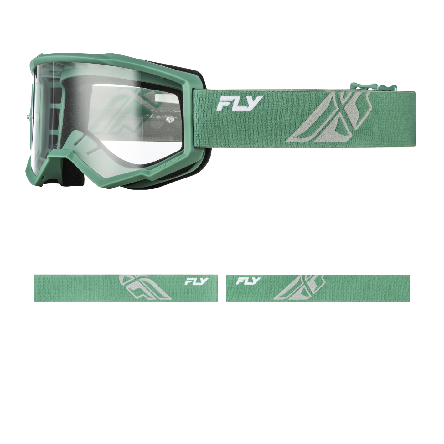 Antiparra Fly Racing Focus Olive/Grey