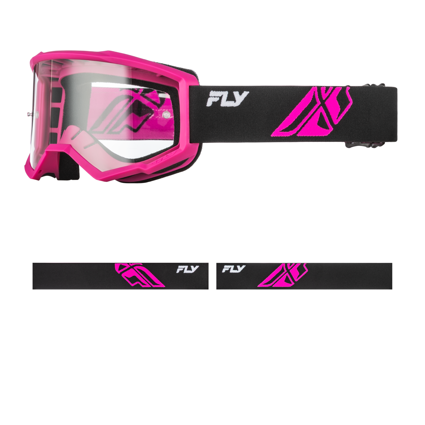 Antiparra Fly Racing Focus Pink/Black