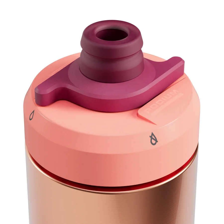 Botella Hidratacion Podium Insulated Steel 650 ml Rosado Camelbak - Imagen 3