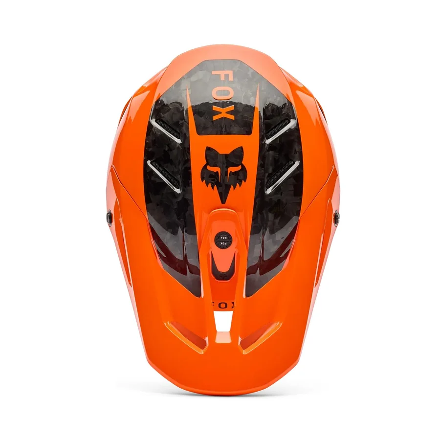 Casco Moto V3 Fracture RS Naranjo Fox - Imagen 4