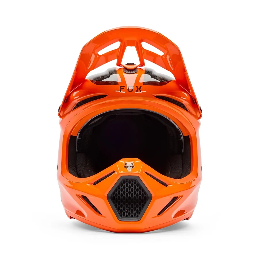 Casco Moto V3 Fracture RS Naranjo Fox - Imagen 3