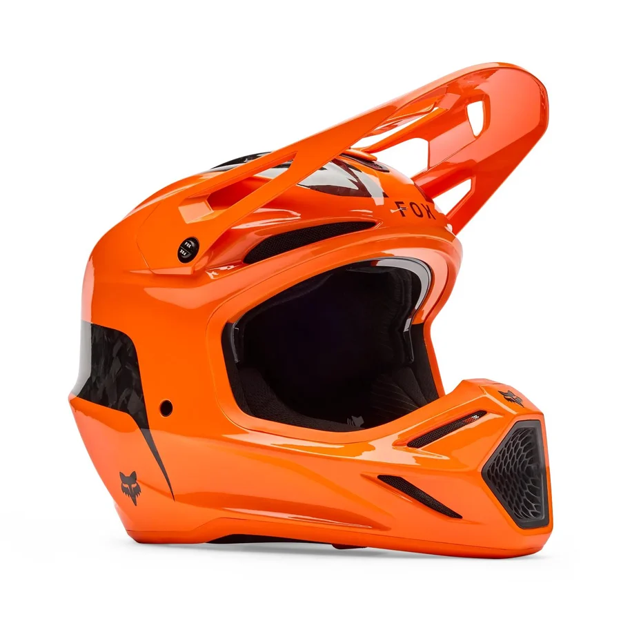 Casco Moto V3 Fracture RS Naranjo Fox - Imagen 2