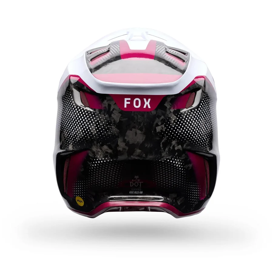 Casco Moto V3 RS Tactile Negro/Blanco Fox - Imagen 3
