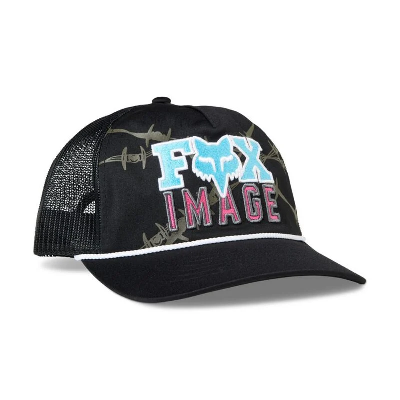 FOX Gorro Jockey Lifestyle Barb Wire Snapback Negro