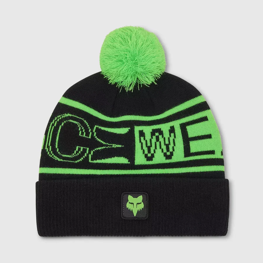 Gorro Lifestyle Fox Throttle Negro/Verde