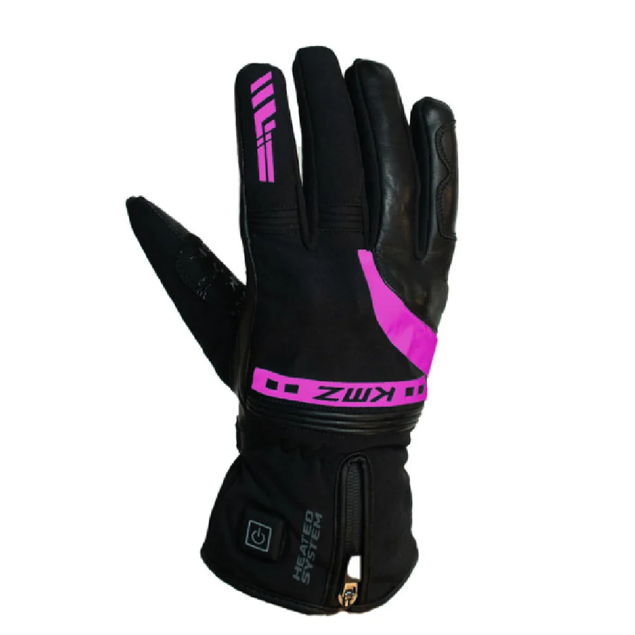Guantes Moto Calle Mujer Cool II Nomad Rosado Kmz